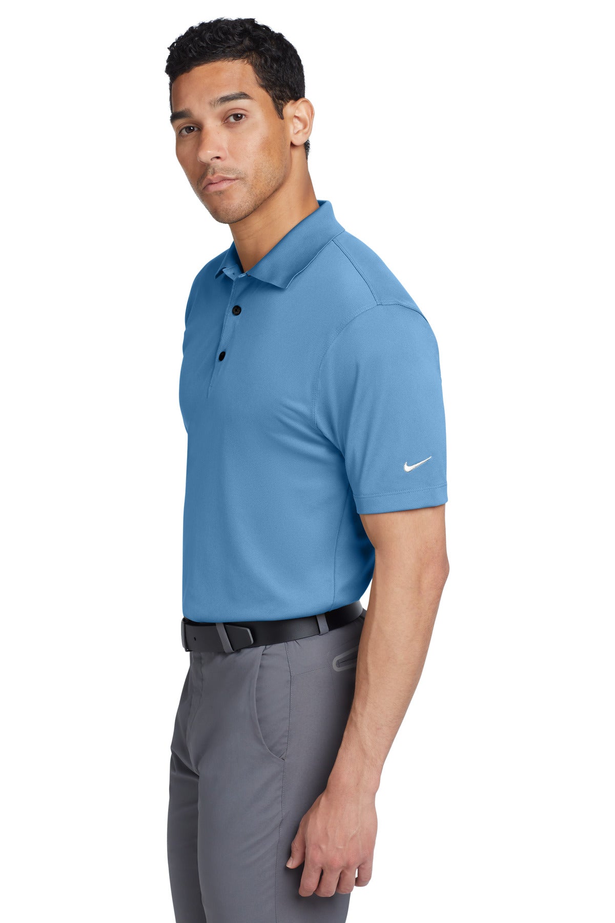 Nike Tech Basic Dri-FIT Polo. 203690 - University Blue - side