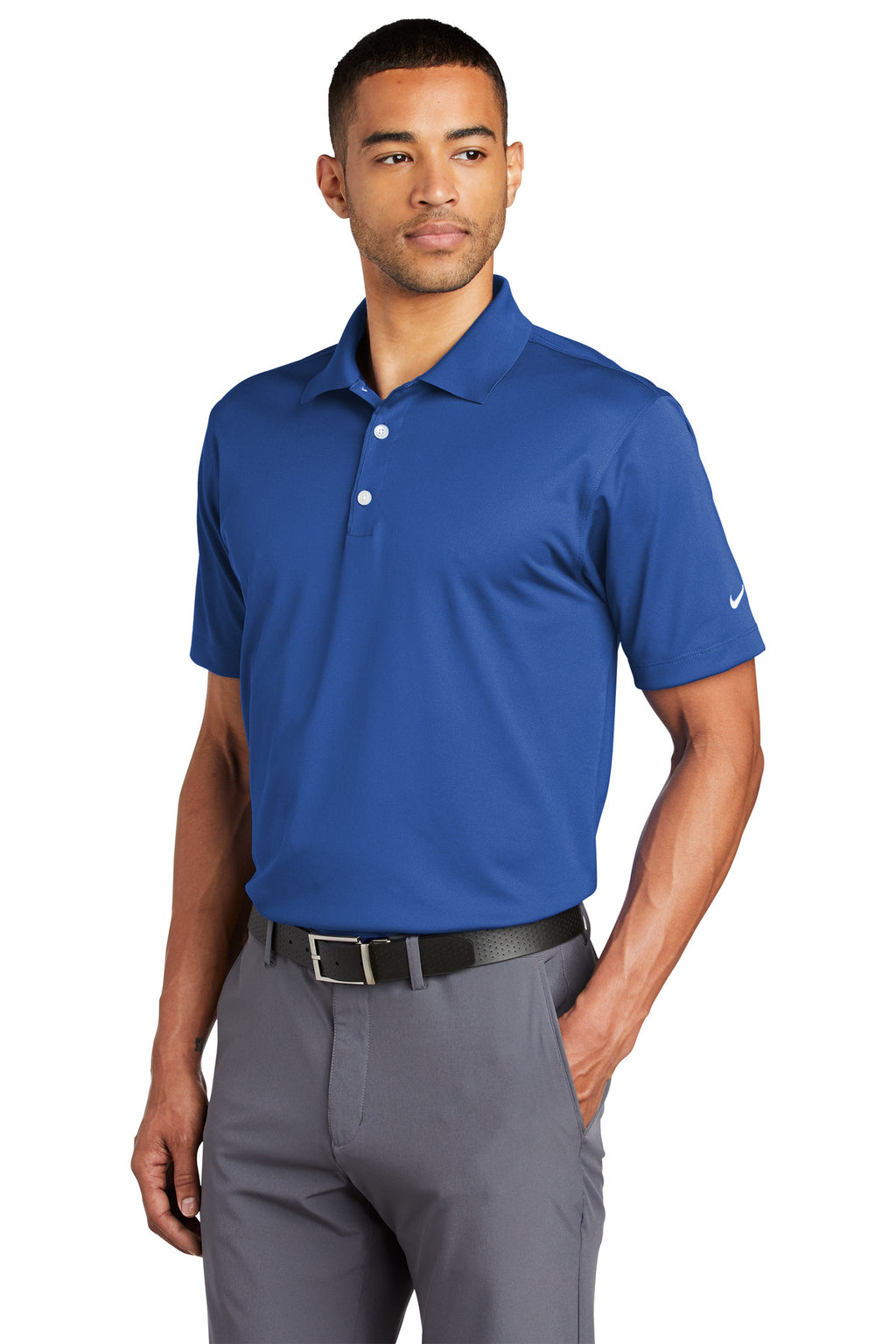 Nike Tech Basic Dri-FIT Polo. 203690 - Varsity Royal - three_q