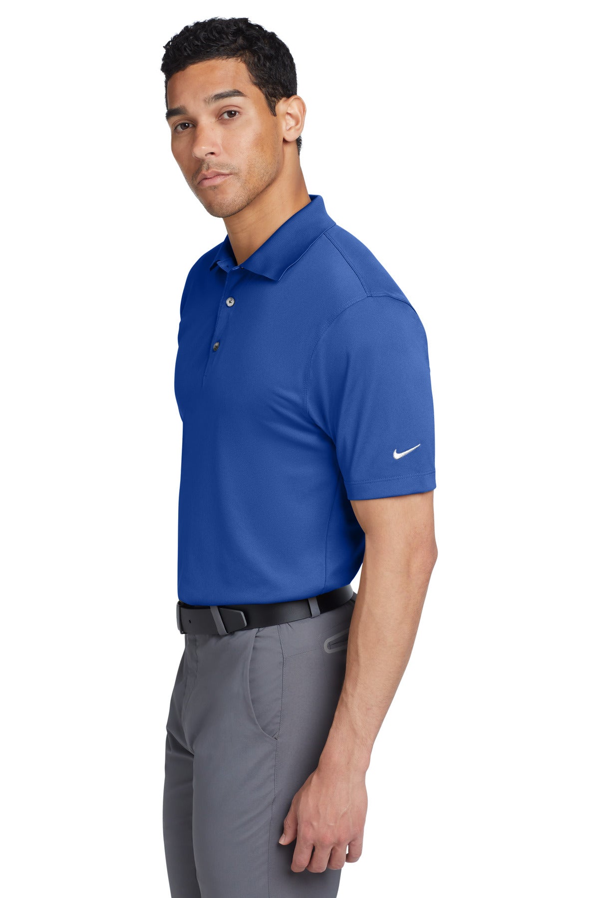 Nike Tech Basic Dri-FIT Polo. 203690 - Varsity Royal - side