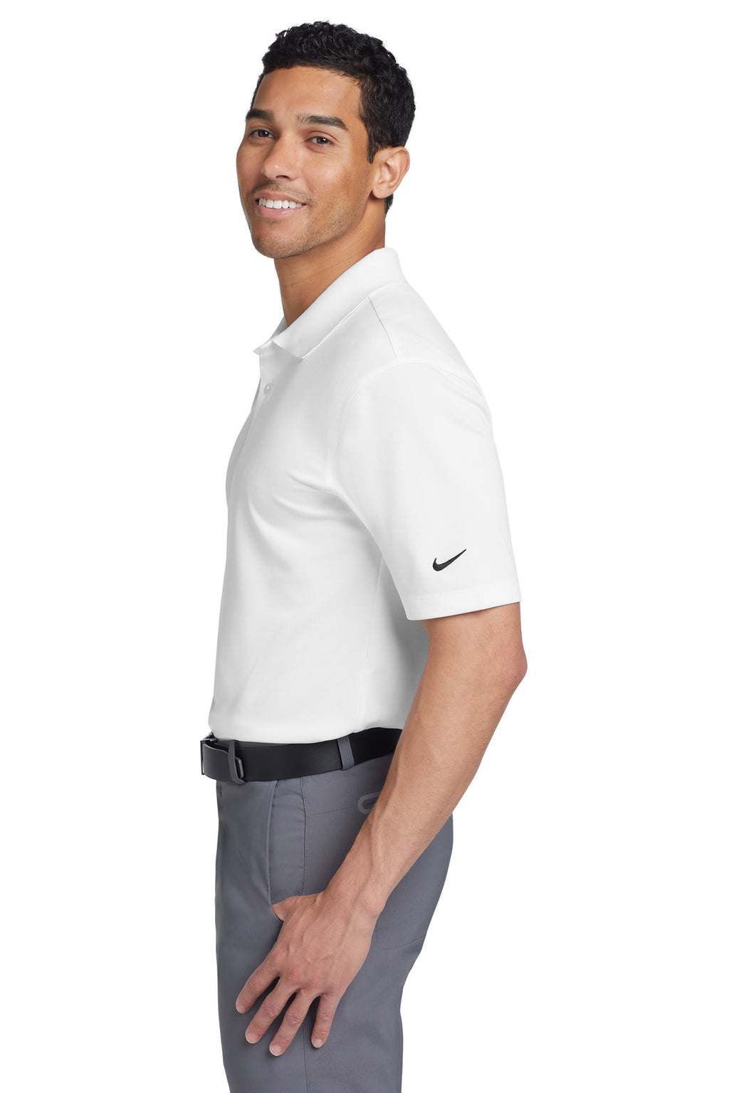 Nike Tech Basic Dri-FIT Polo. 203690 - White - side