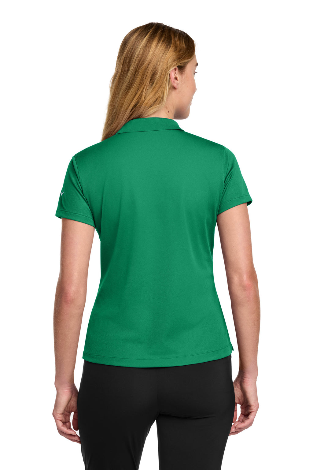 Nike Women's Tech Basic Dri-FIT Polo. 203697 - Lucky Green - back