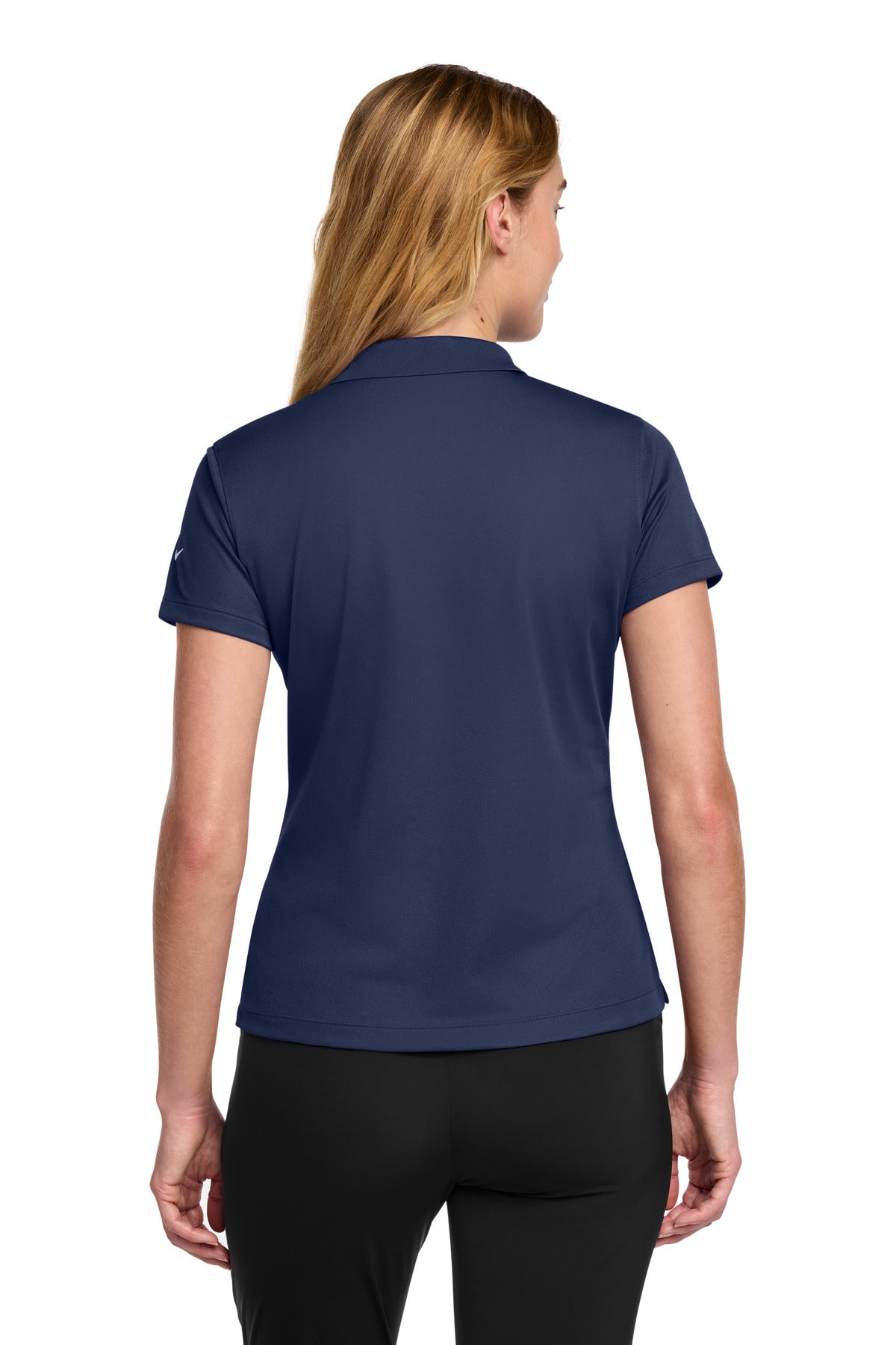 Nike Women's Tech Basic Dri-FIT Polo. 203697 - Midnight Navy - back