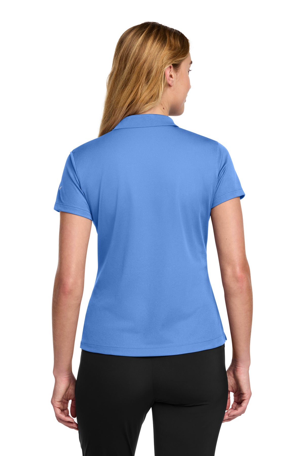 Nike Women's Tech Basic Dri-FIT Polo. 203697 - University Blue - back