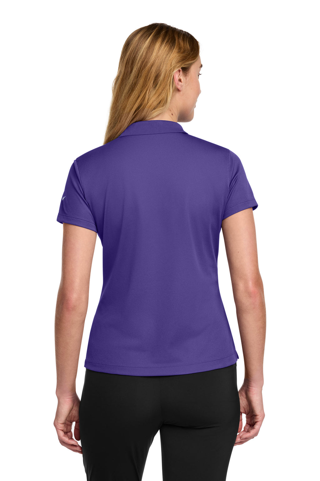 Nike Women's Tech Basic Dri-FIT Polo. 203697 - Varsity Purple - back