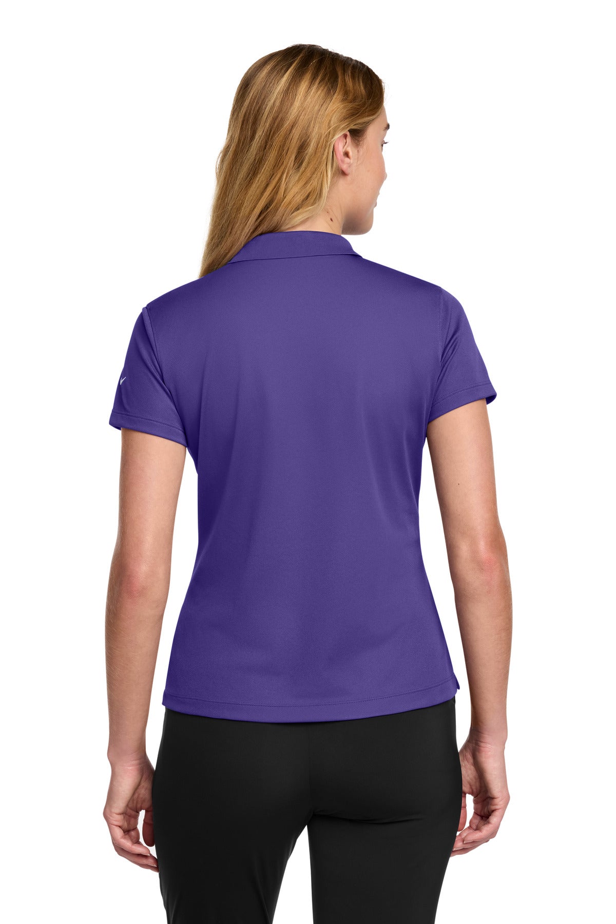 Nike Women's Tech Basic Dri-FIT Polo. 203697 - Varsity Purple - back