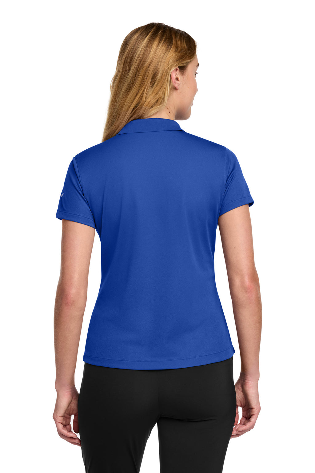 Nike Women's Tech Basic Dri-FIT Polo. 203697 - Varsity Royal - back