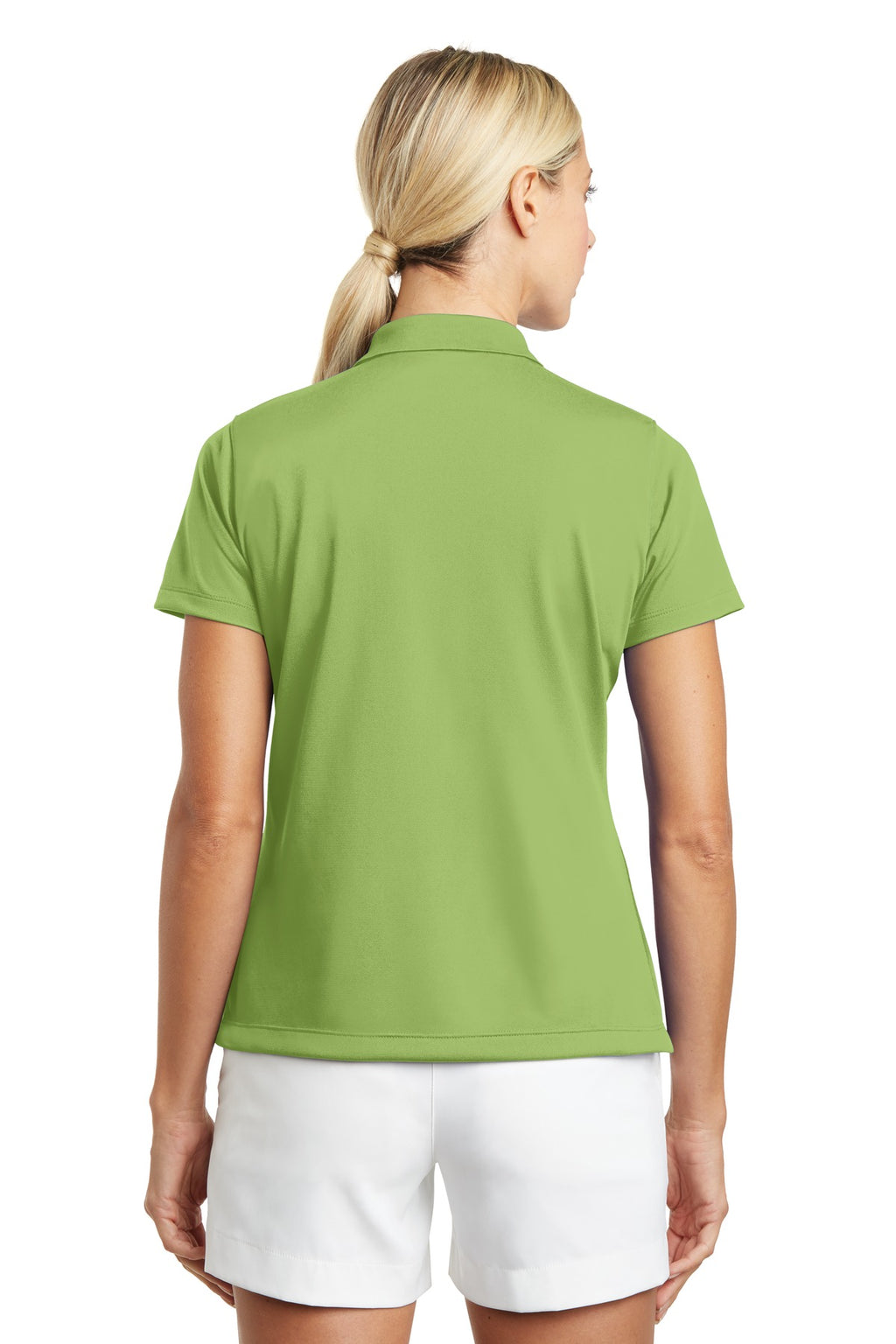 Nike Women's Tech Basic Dri-FIT Polo. 203697 - Vivid Green - back