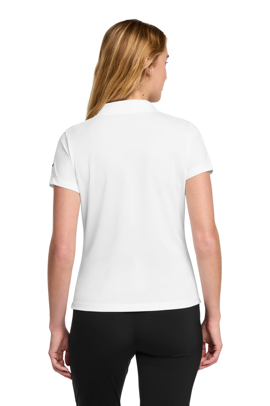 Nike Women's Tech Basic Dri-FIT Polo. 203697 - White - back