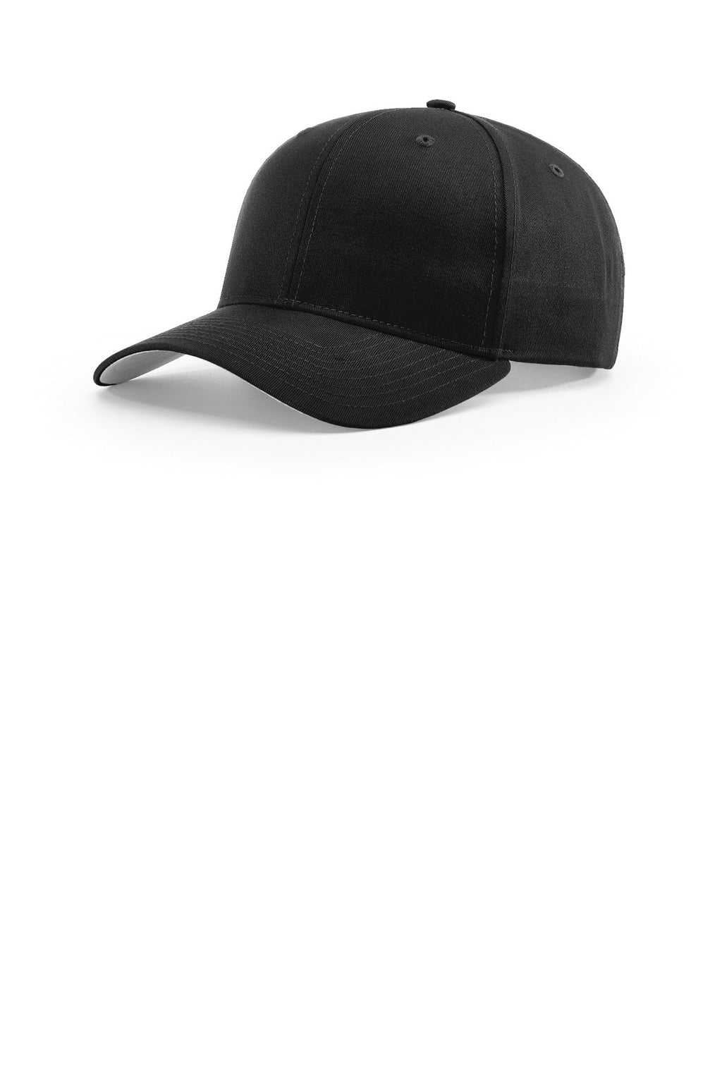 Richardson Pro Twill Snapback 212 - Black - front