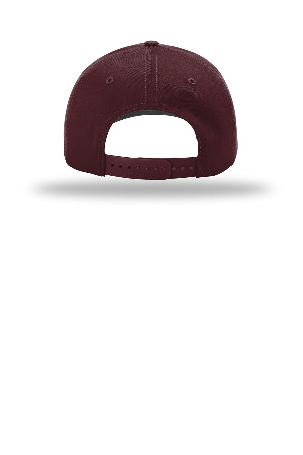 Richardson Pro Twill Snapback 212 - Maroon - back