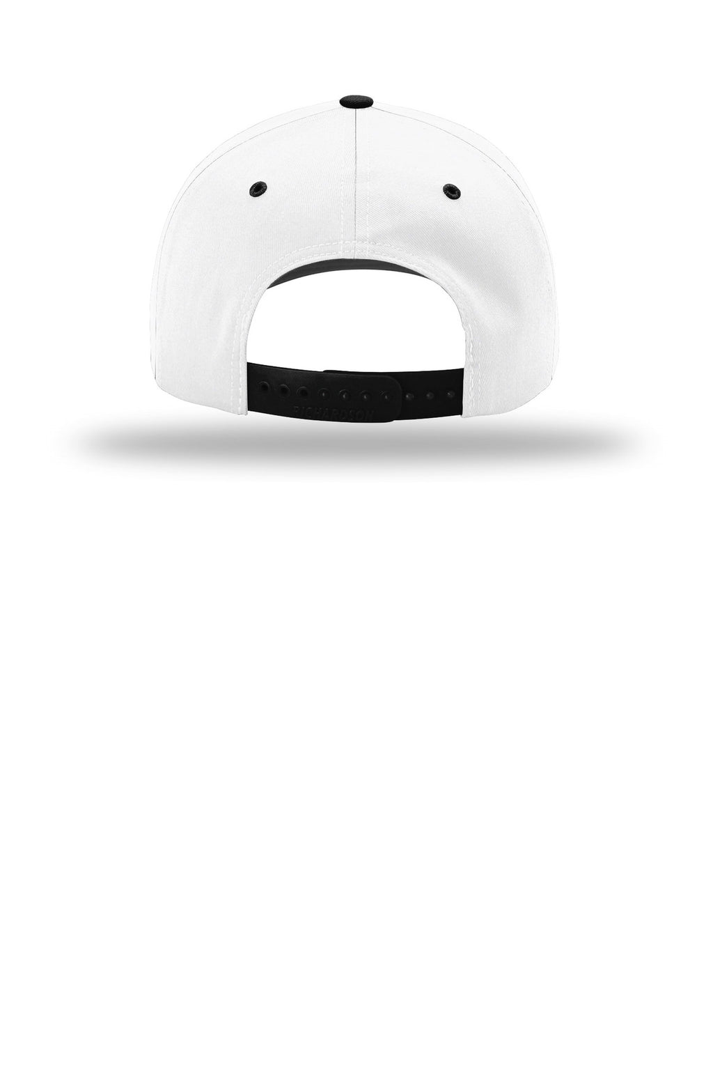 Richardson Pro Twill Snapback 212 - White/ White/ Black - back