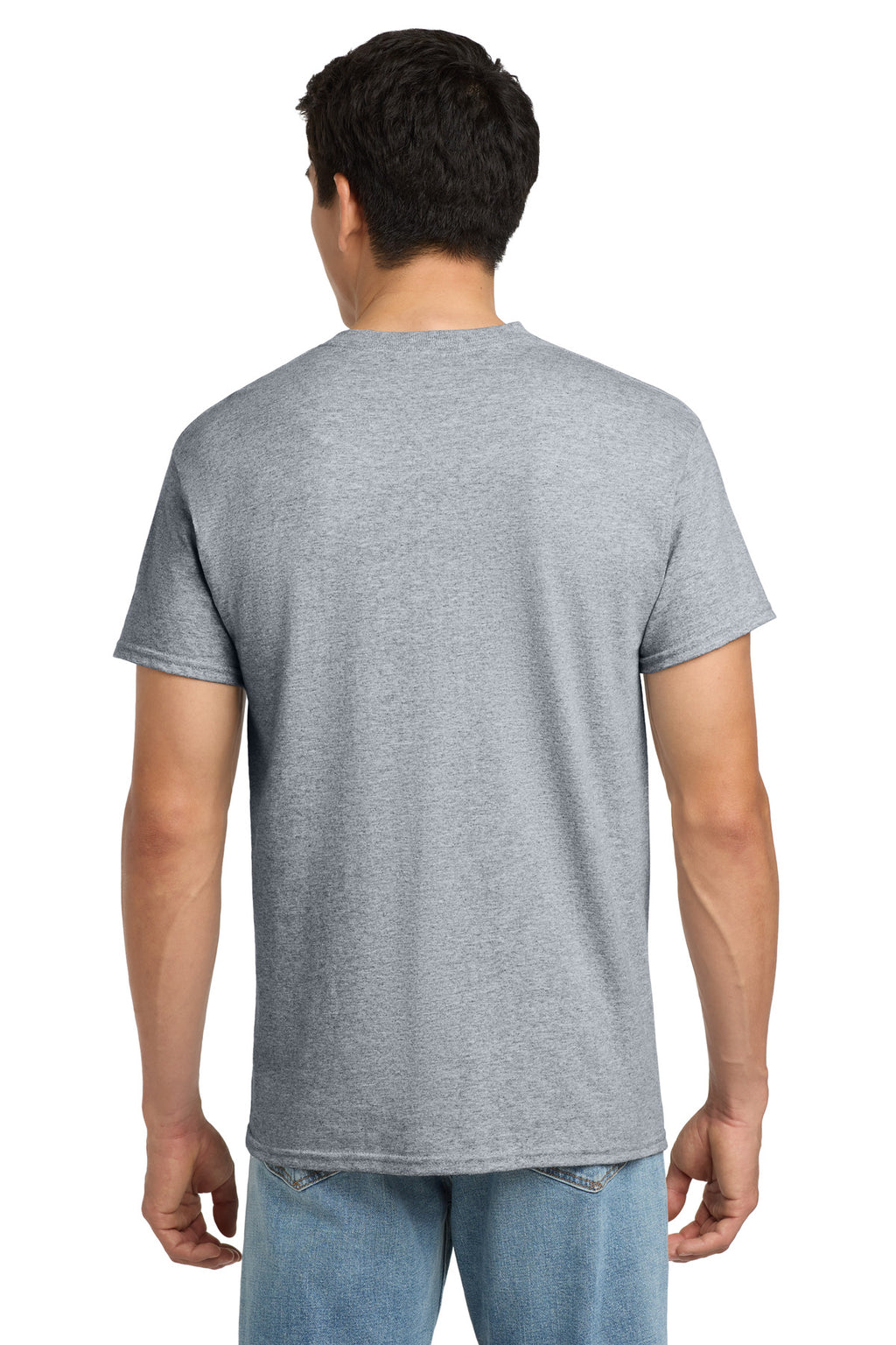 Gildan - Ultra Cotton 100% US Cotton T-Shirt with Pocket. 2300 - Sport Grey - back