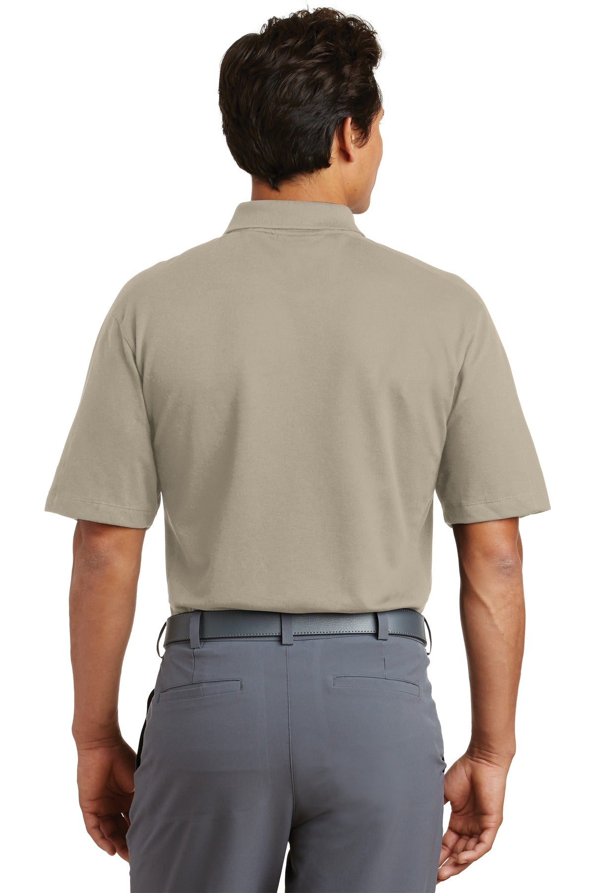DISCONTINUED Nike Dri-FIT Pique II Polo. 244612 - Birch - back