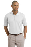DISCONTINUED Nike Dri-FIT Textured Polo. 244620 - White - front
