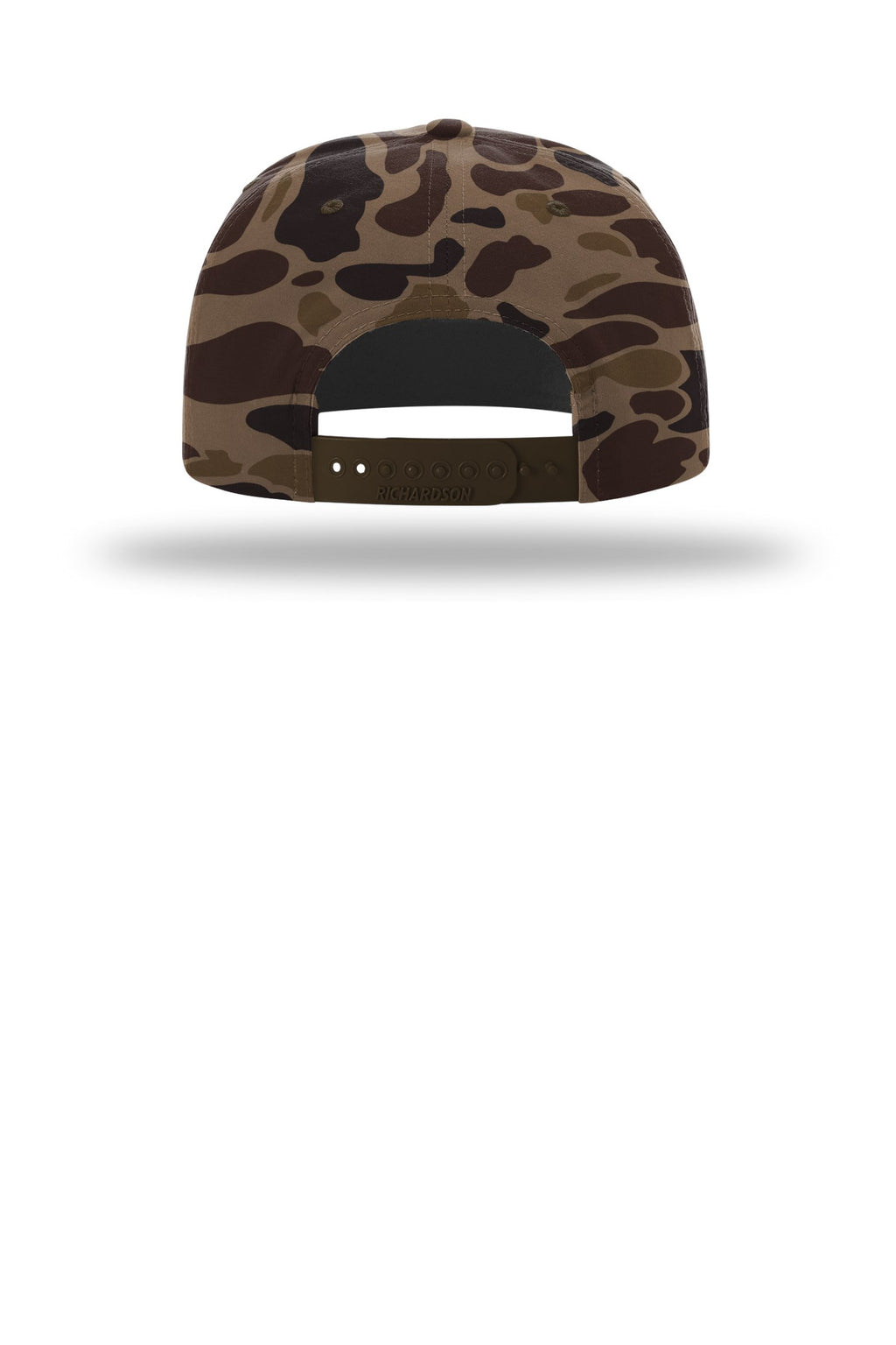 Richardson Printed Umpqua Gramps Cap 256P - Bark Duck Camo/ Brown - back