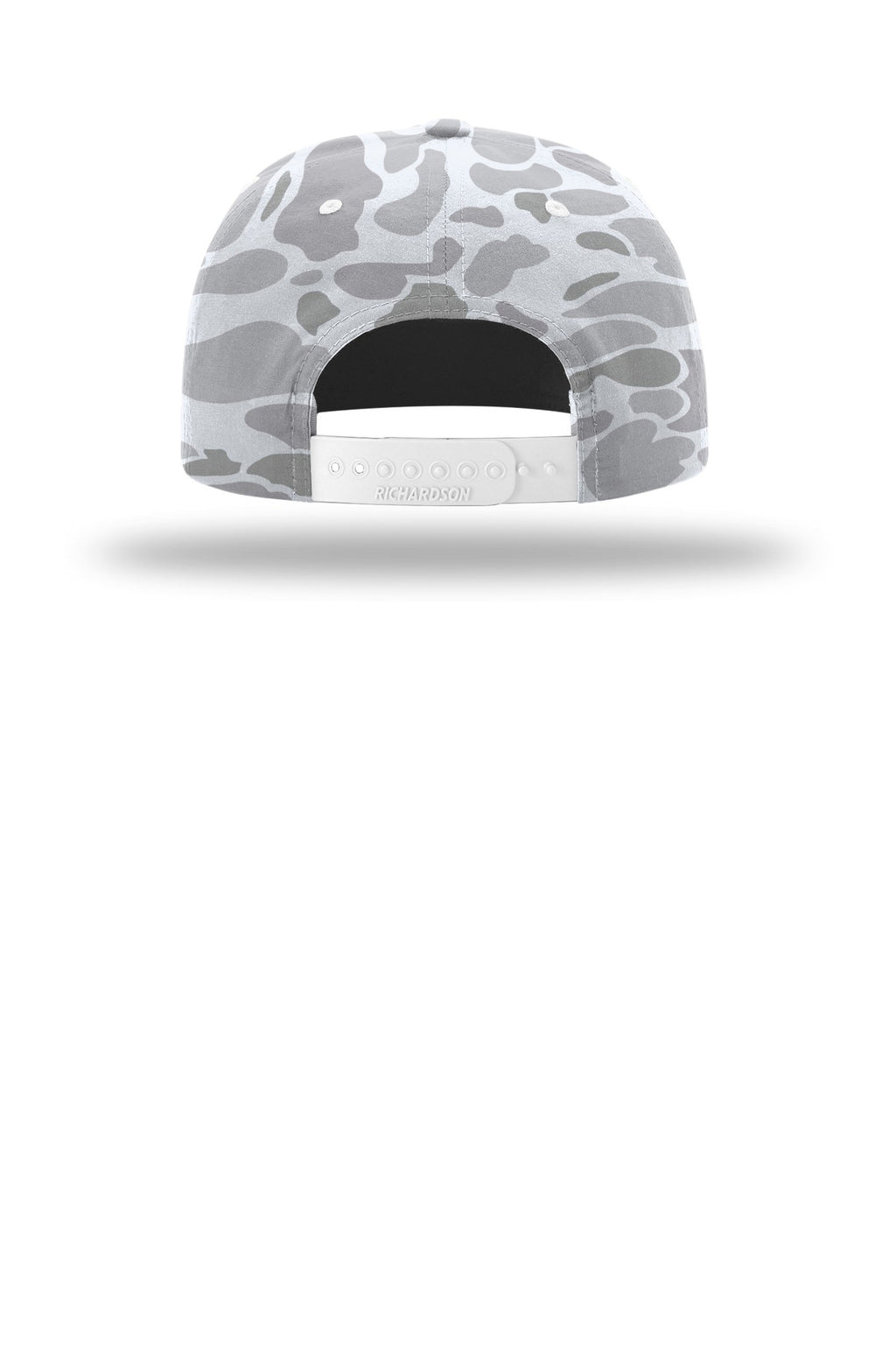 Richardson Printed Umpqua Gramps Cap 256P - Blizzard Duck Camo/ White - back