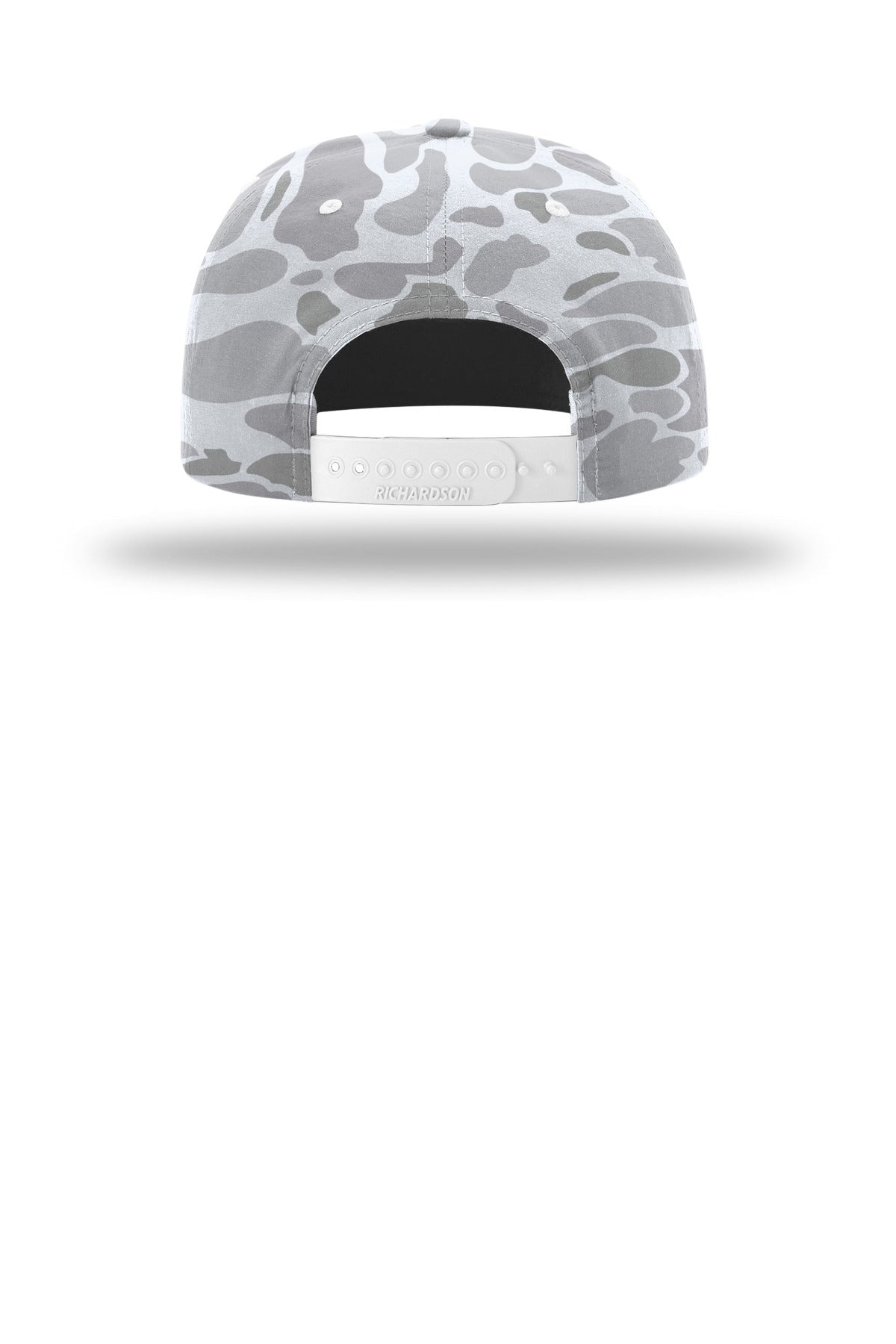 Richardson Printed Umpqua Gramps Cap 256P - Blizzard Duck Camo/ White - back