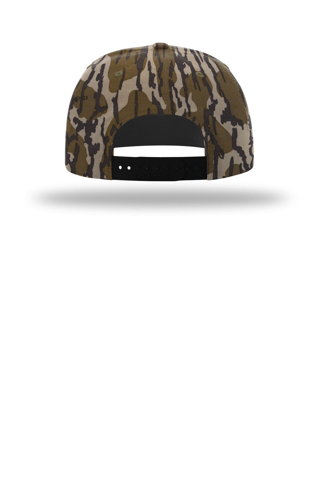 Richardson Printed Umpqua Gramps Cap 256P - Mossy Oak Bottomland/ Black - back