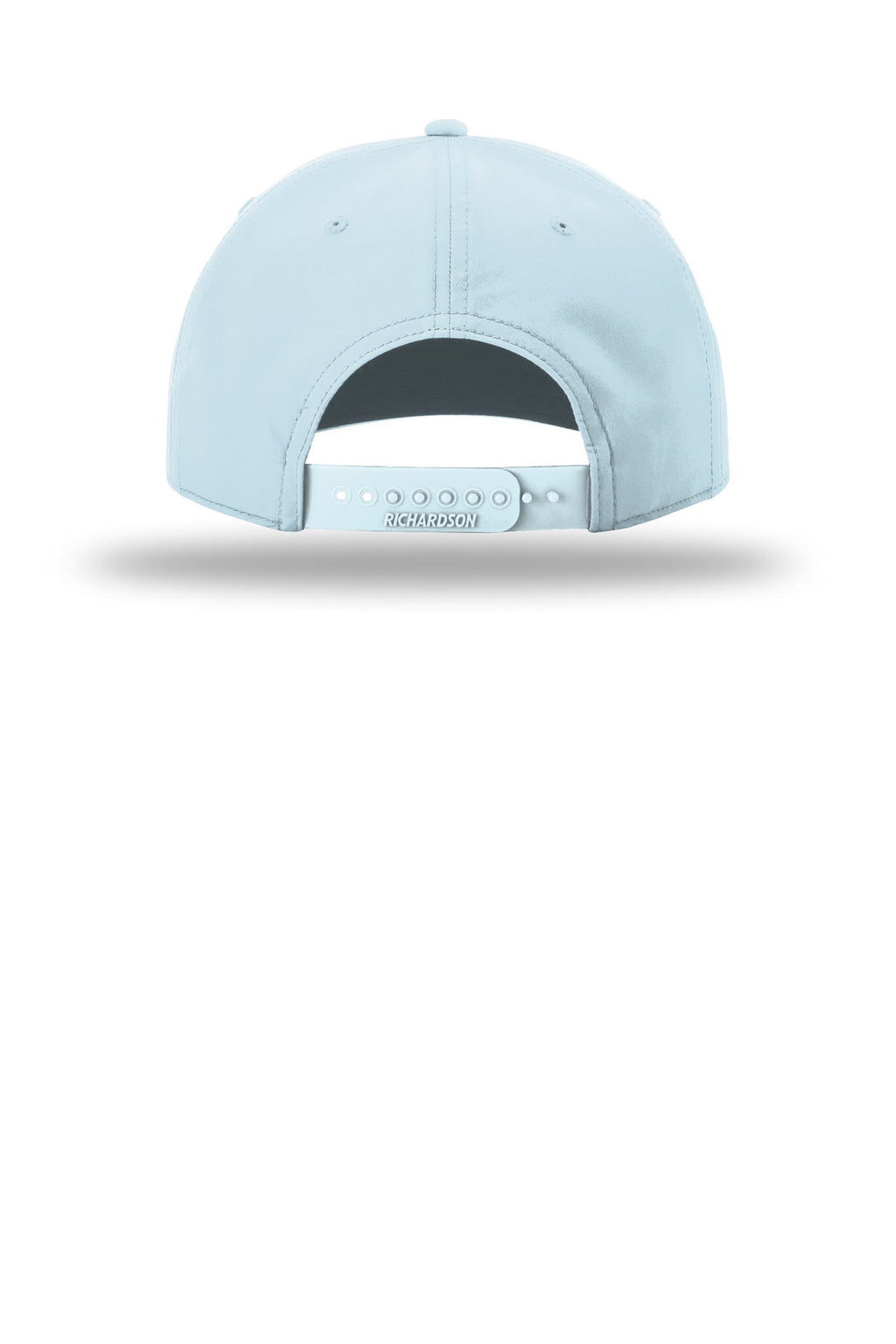 Richardson 5-Panel Classic Rope Cap 258 - Soft Blue/ Navy - back