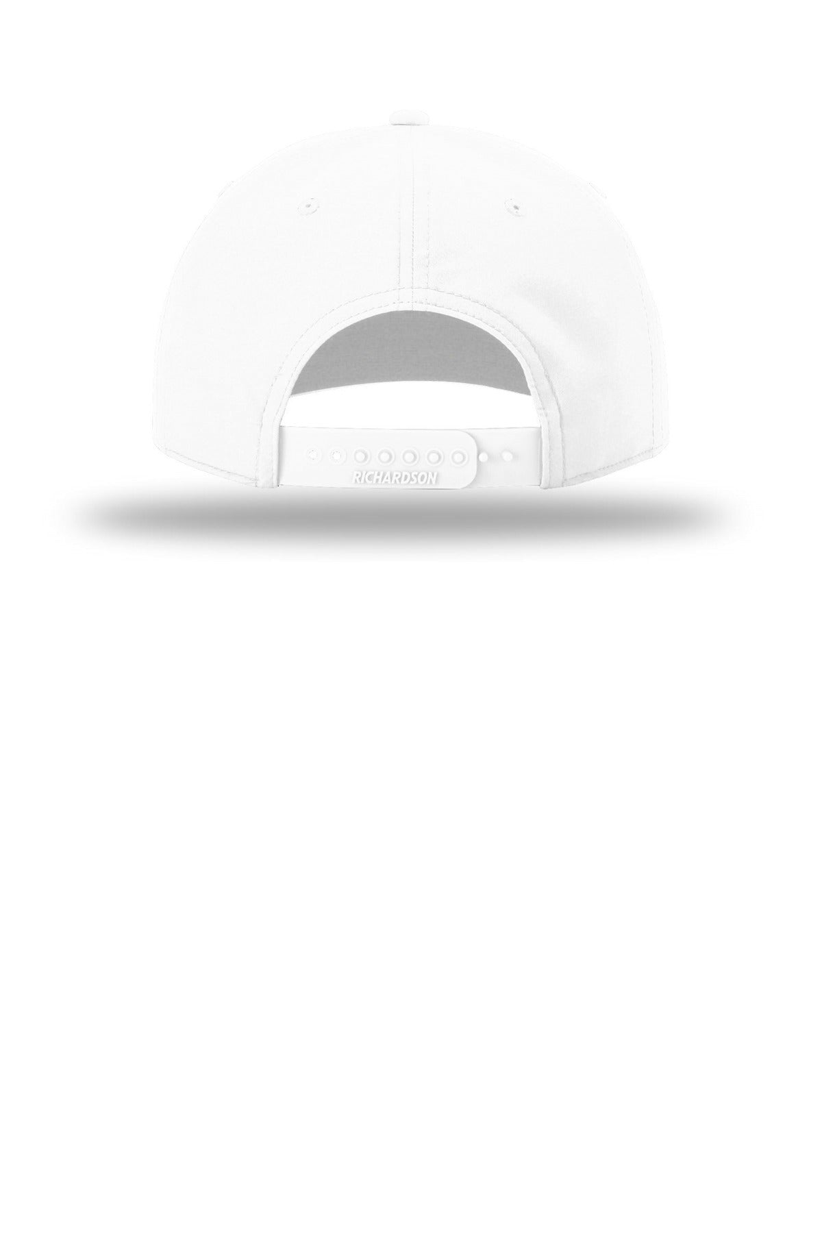 Richardson 5-Panel Classic Rope Cap 258 - White/ Kelly - back