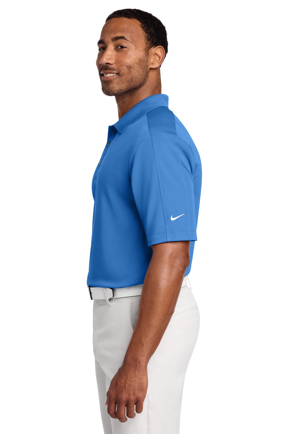 Nike Tech Sport Dri-FIT Polo. 266998 - Pacific Blue - side