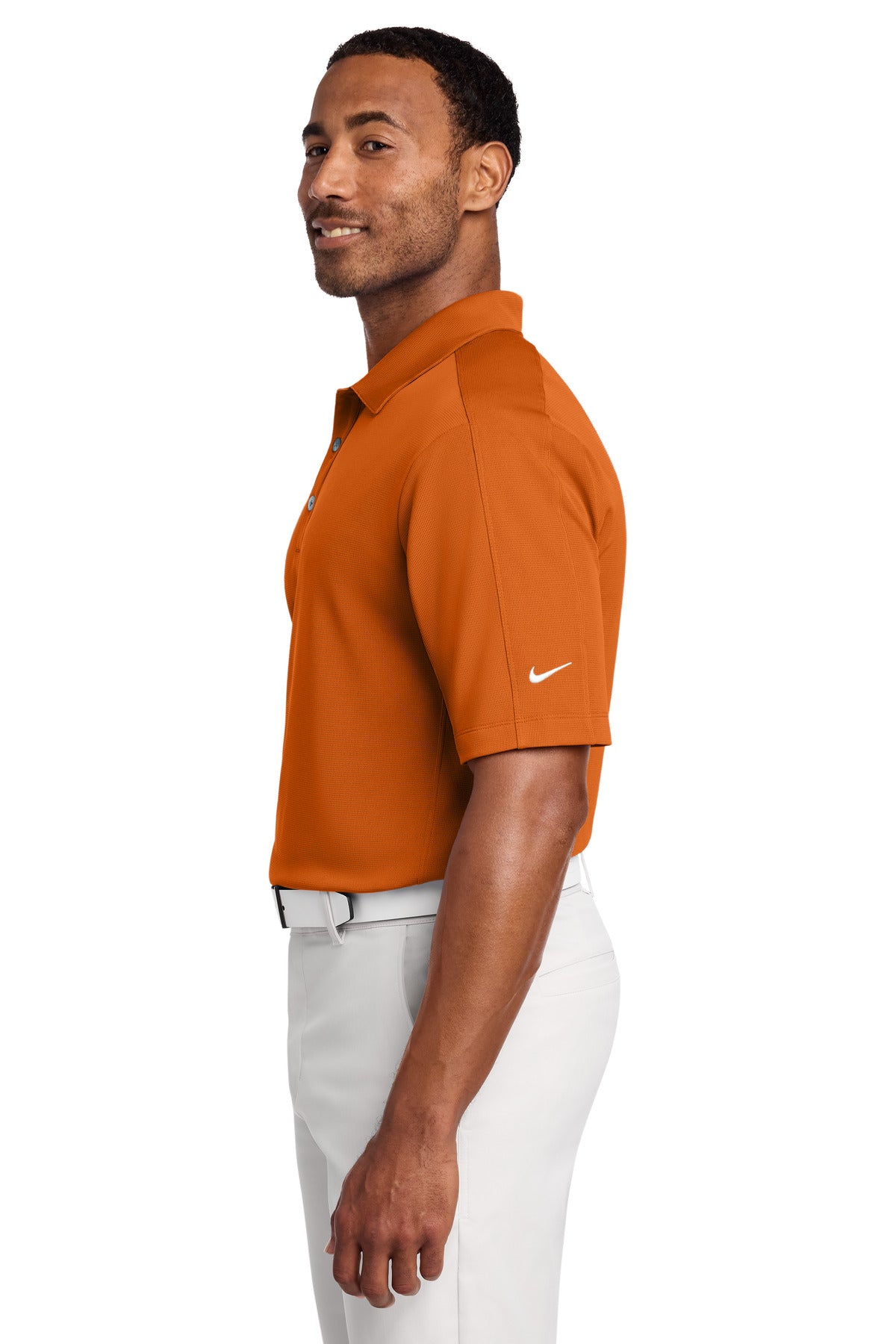 Nike Tech Sport Dri-FIT Polo. 266998 - Solar Orange - side