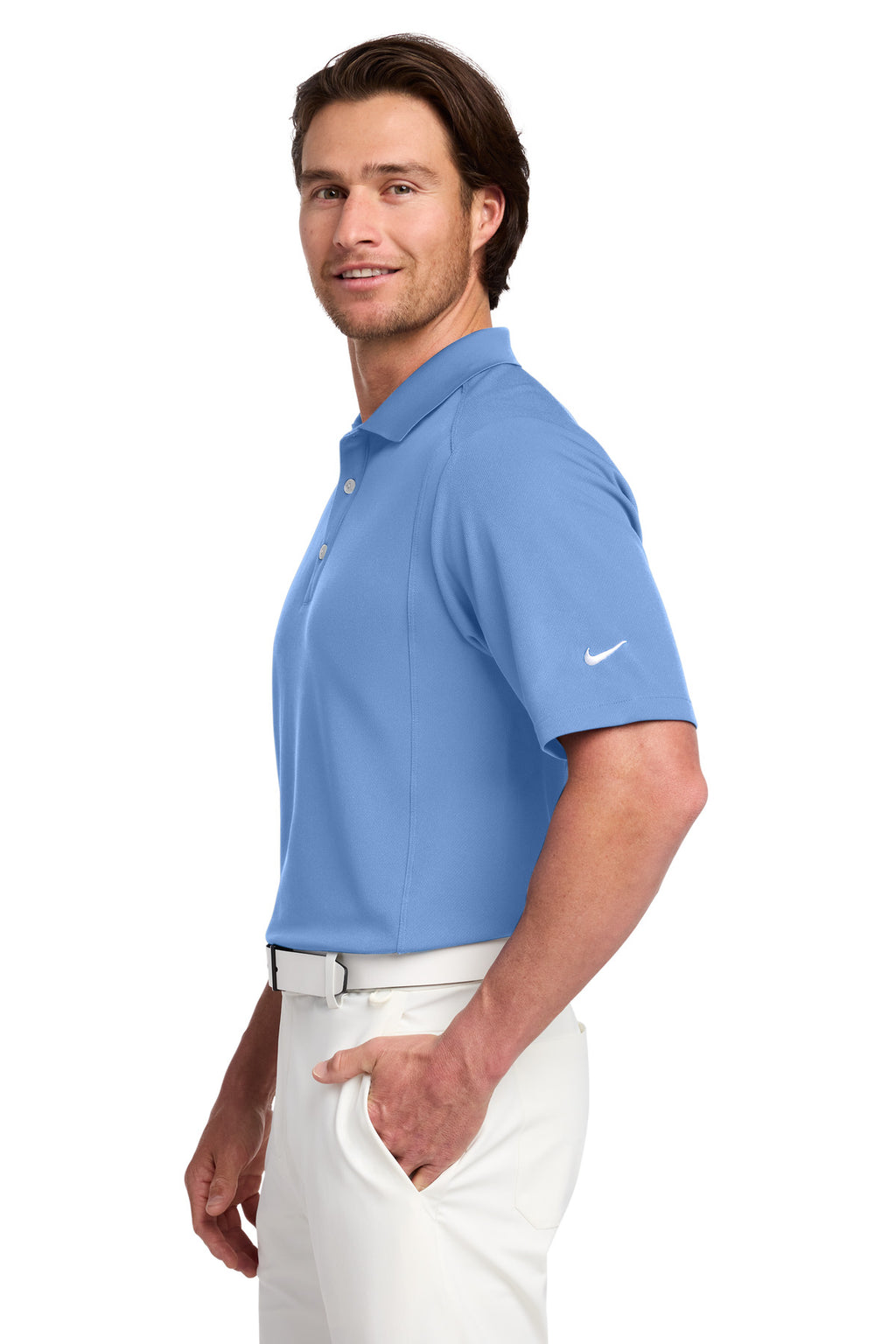Nike Dri-FIT Classic Polo. 267020 - Light Blue - side