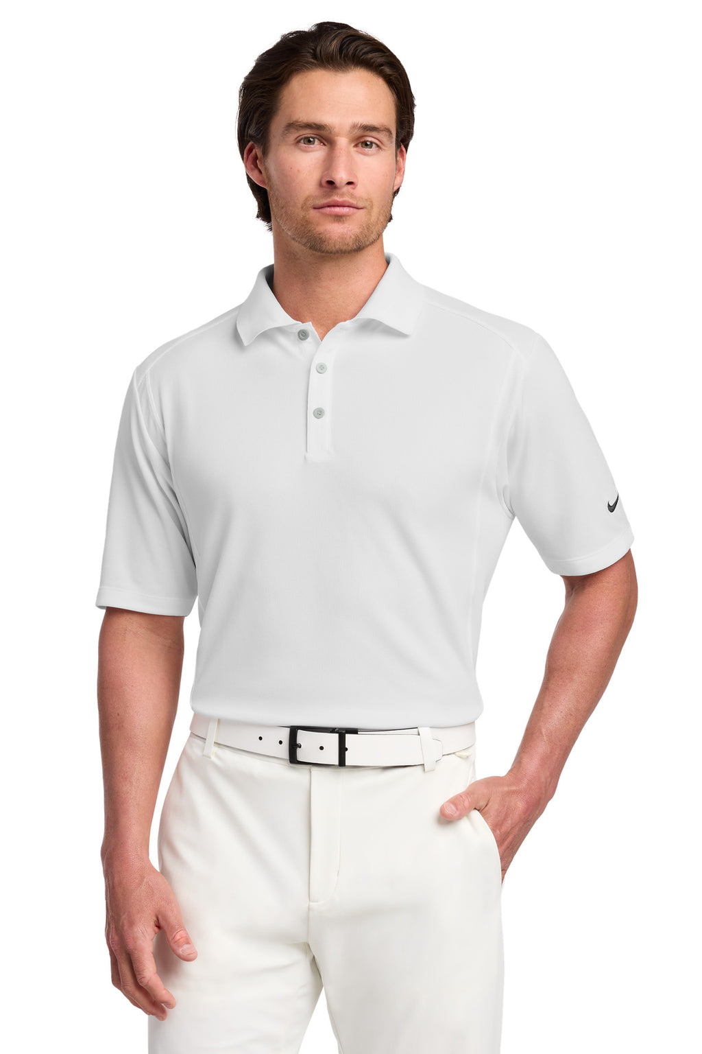 Nike Dri-FIT Classic Polo. 267020 - White - front