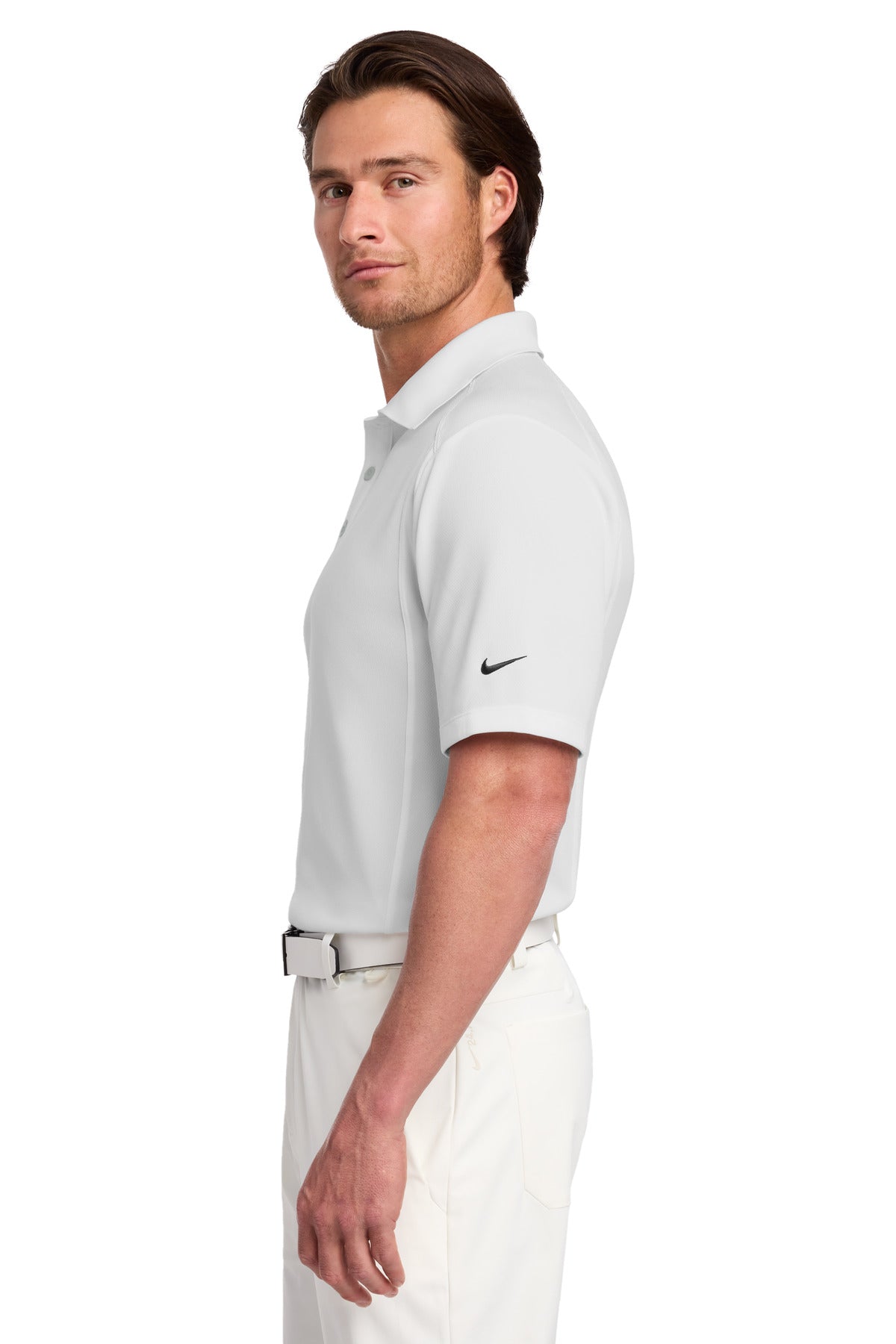 Nike Dri-FIT Classic Polo. 267020 - White - side