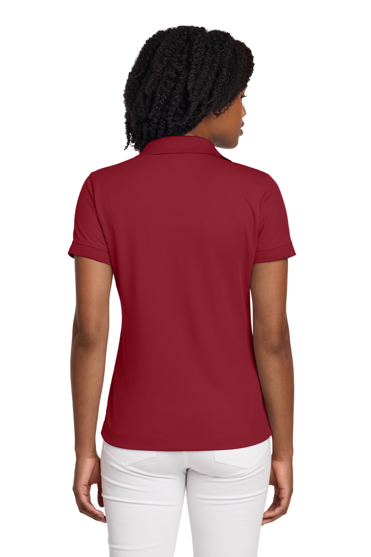 Nike Women's Dri-FIT Classic Polo. 286772 - Varsity Red - back
