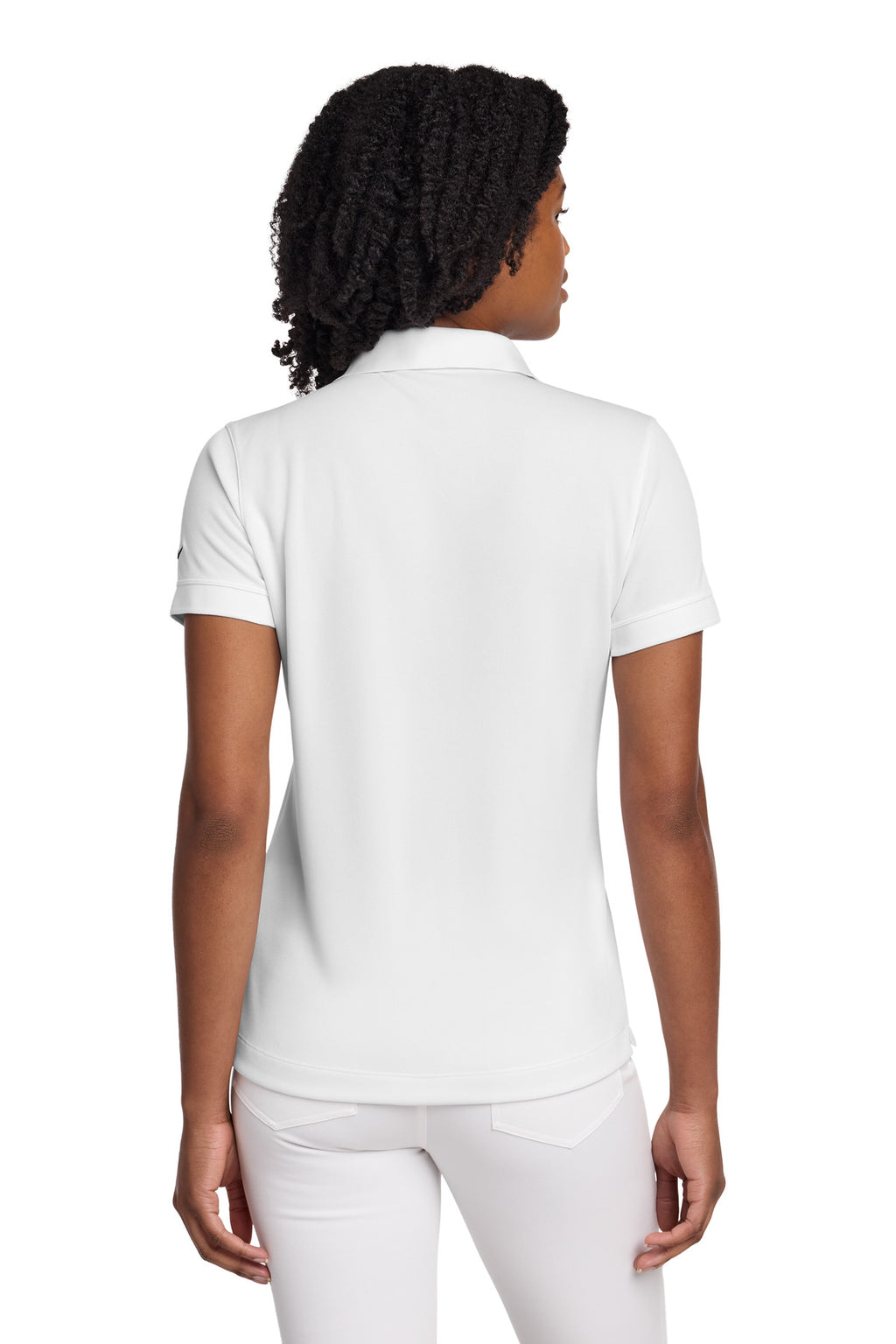 Nike Women's Dri-FIT Classic Polo. 286772 - White - back