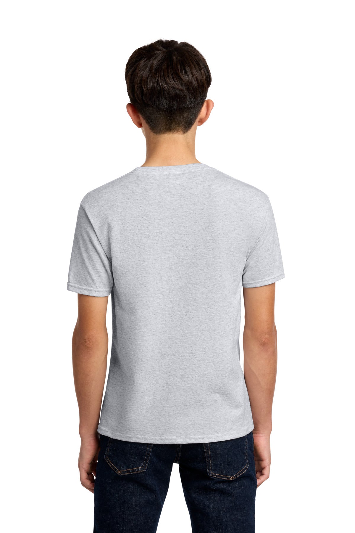 Jerzees - Youth Dri-Power 50/50 Cotton/Poly T-Shirt. 29B - Ash - back