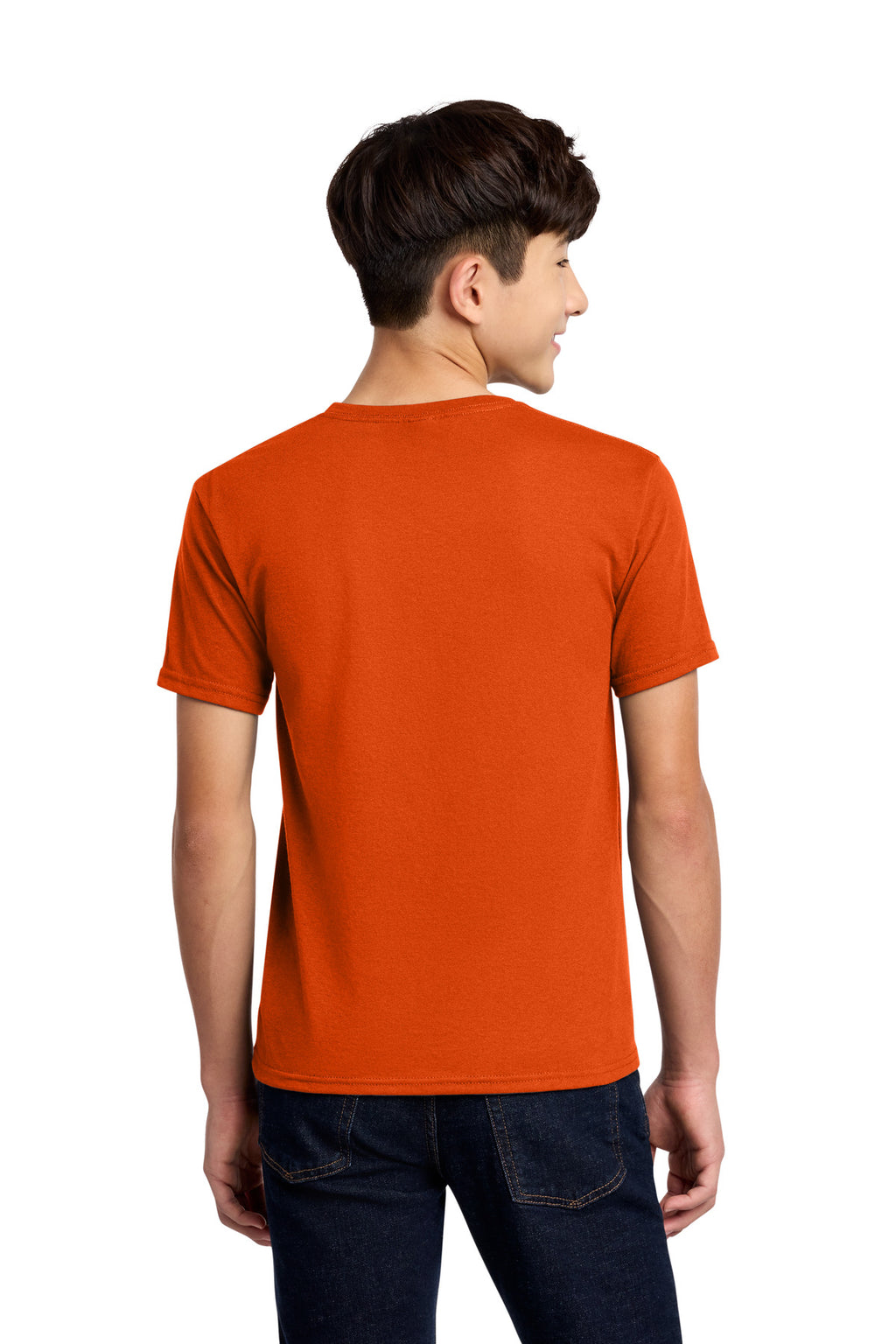 Jerzees - Youth Dri-Power 50/50 Cotton/Poly T-Shirt. 29B - Burnt Orange - back