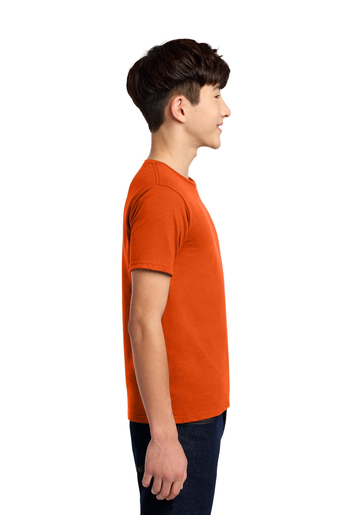 Jerzees - Youth Dri-Power 50/50 Cotton/Poly T-Shirt. 29B - Burnt Orange - side