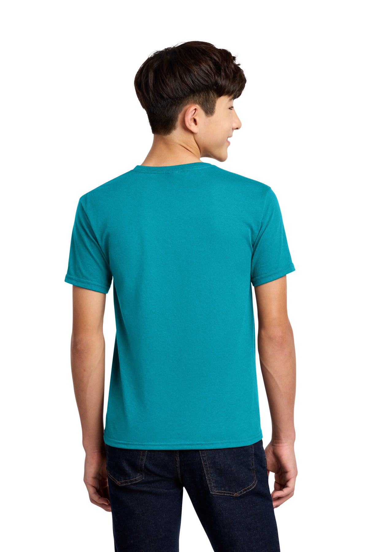 Jerzees - Youth Dri-Power 50/50 Cotton/Poly T-Shirt. 29B - California Blue - back