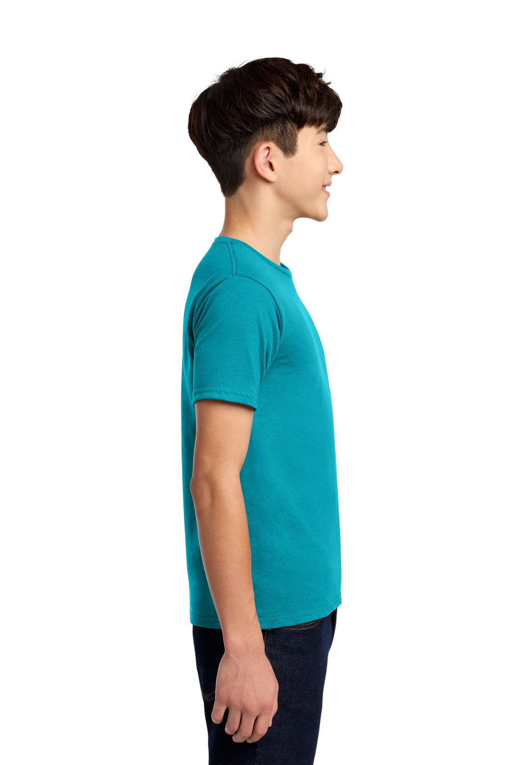 Jerzees - Youth Dri-Power 50/50 Cotton/Poly T-Shirt. 29B - California Blue - side