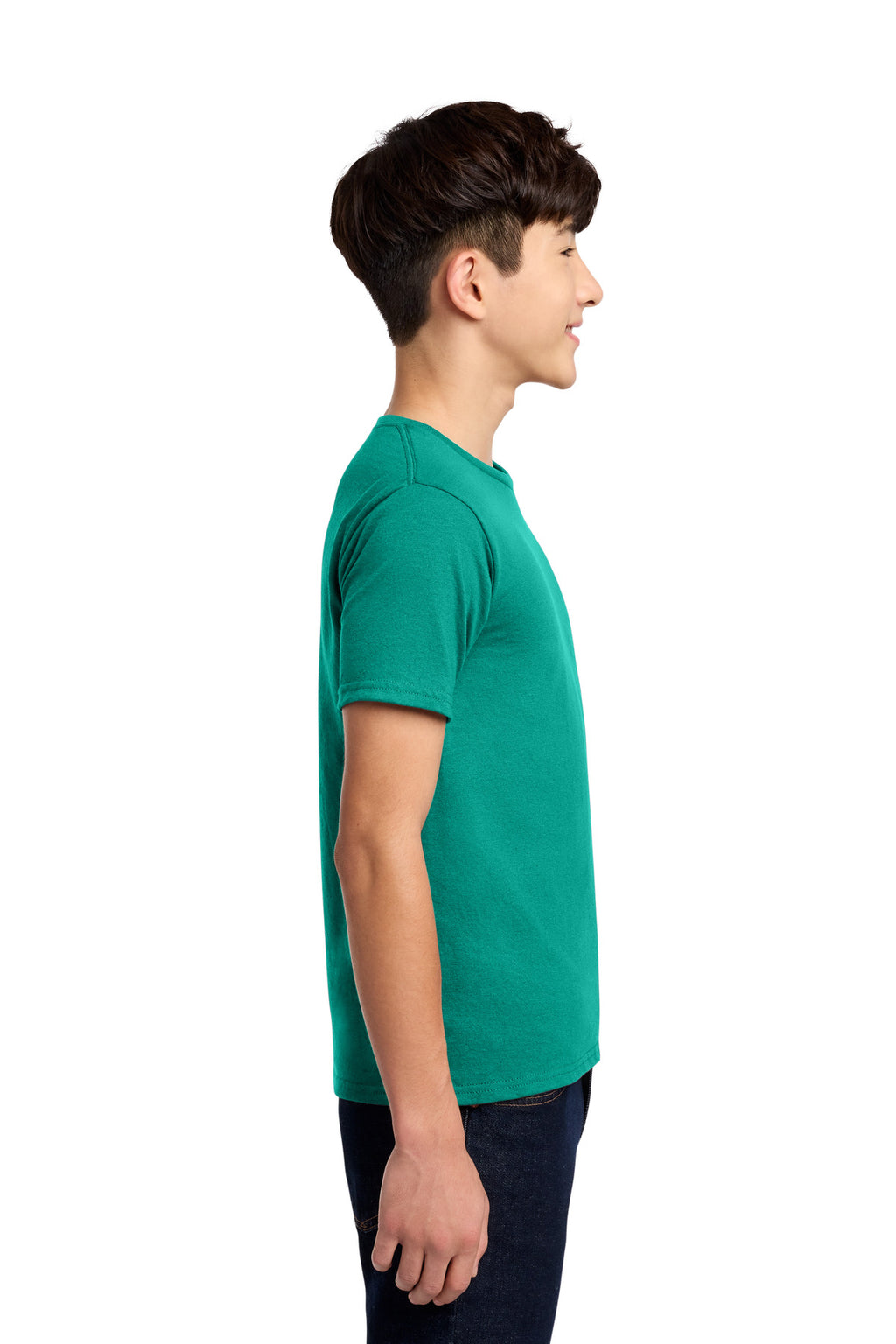Jerzees - Youth Dri-Power 50/50 Cotton/Poly T-Shirt. 29B - Jade - side