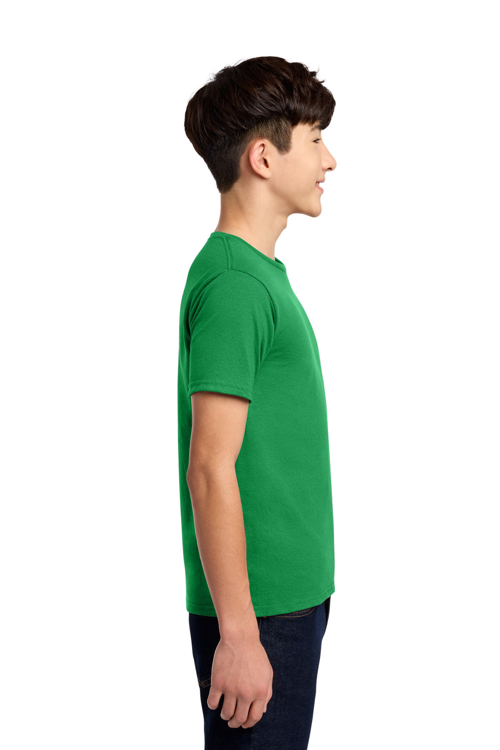 Jerzees - Youth Dri-Power 50/50 Cotton/Poly T-Shirt. 29B - Kelly - side