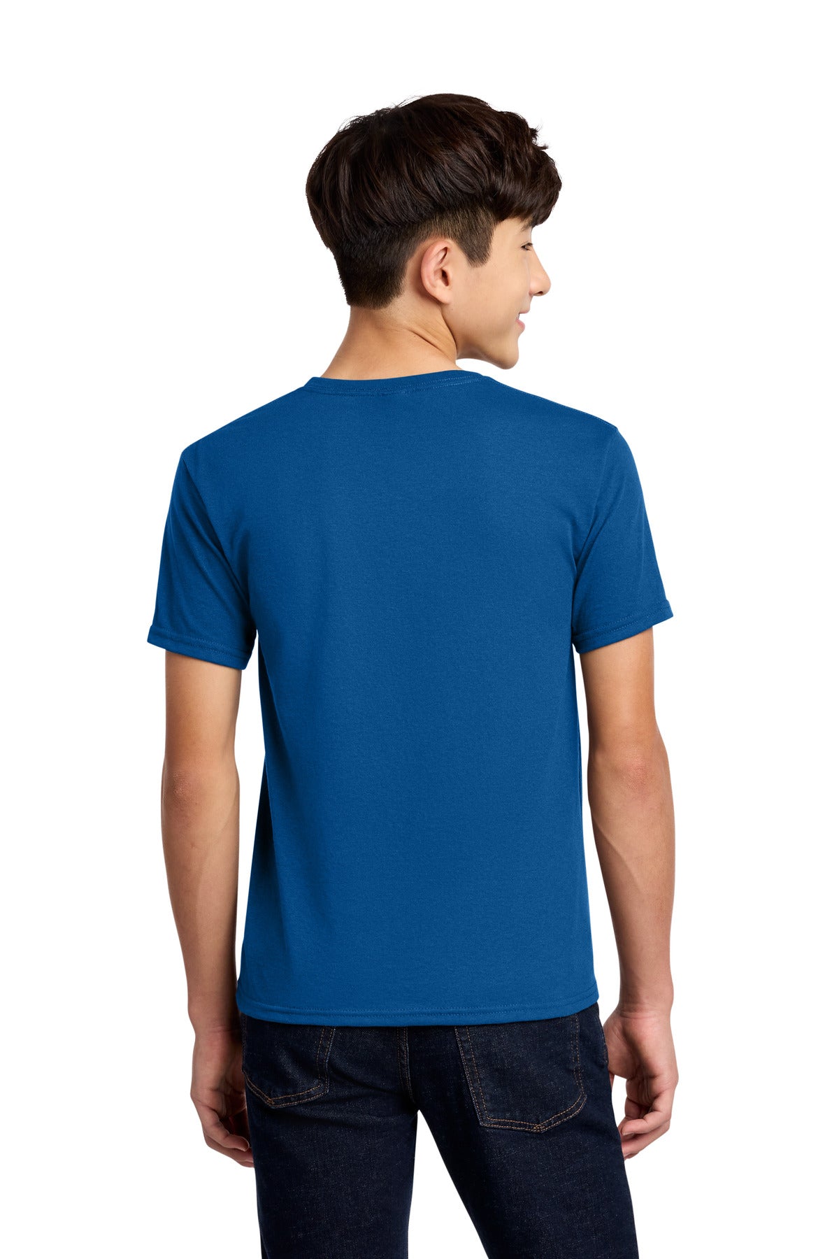 Jerzees - Youth Dri-Power 50/50 Cotton/Poly T-Shirt. 29B - Royal - back