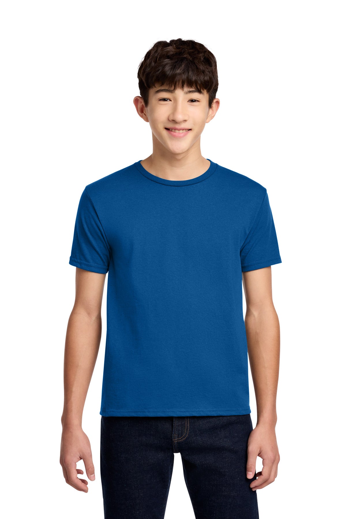 Jerzees - Youth Dri-Power 50/50 Cotton/Poly T-Shirt. 29B - Royal - front
