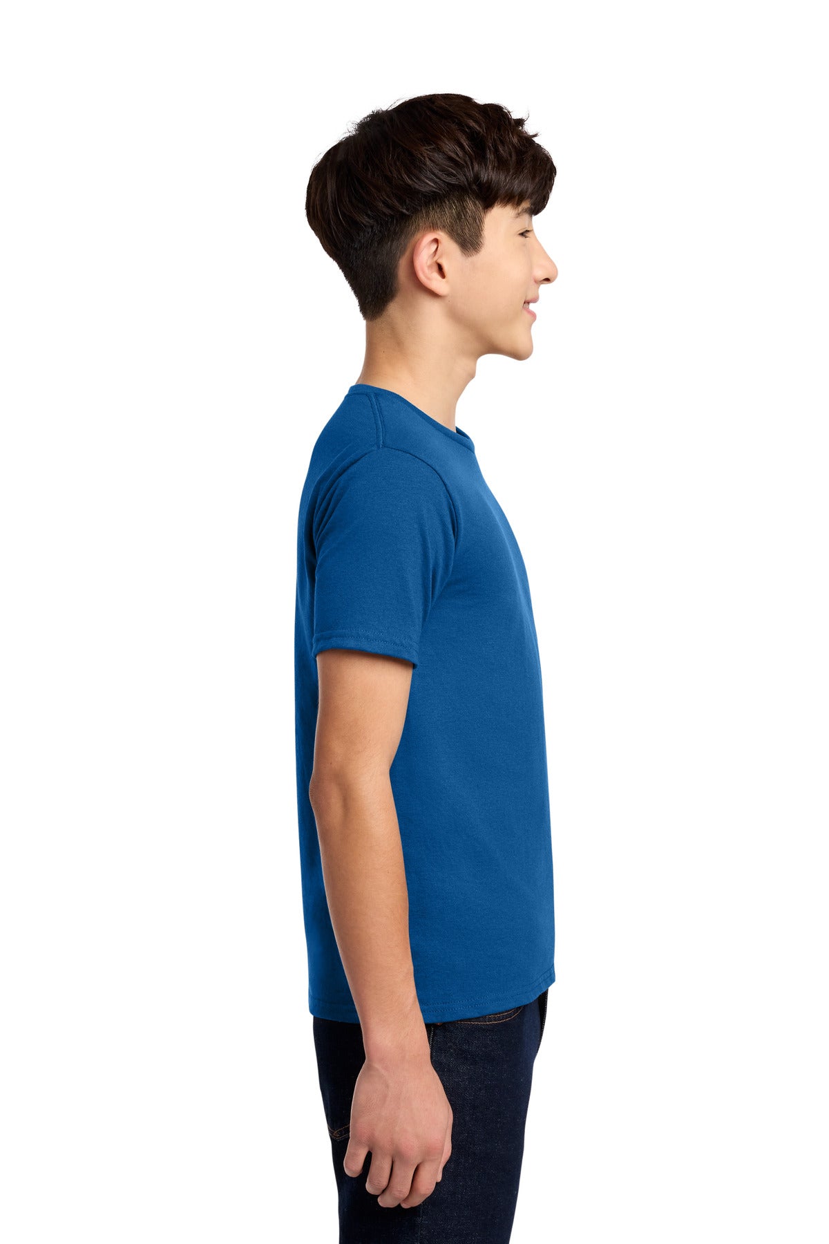 Jerzees - Youth Dri-Power 50/50 Cotton/Poly T-Shirt. 29B - Royal - side
