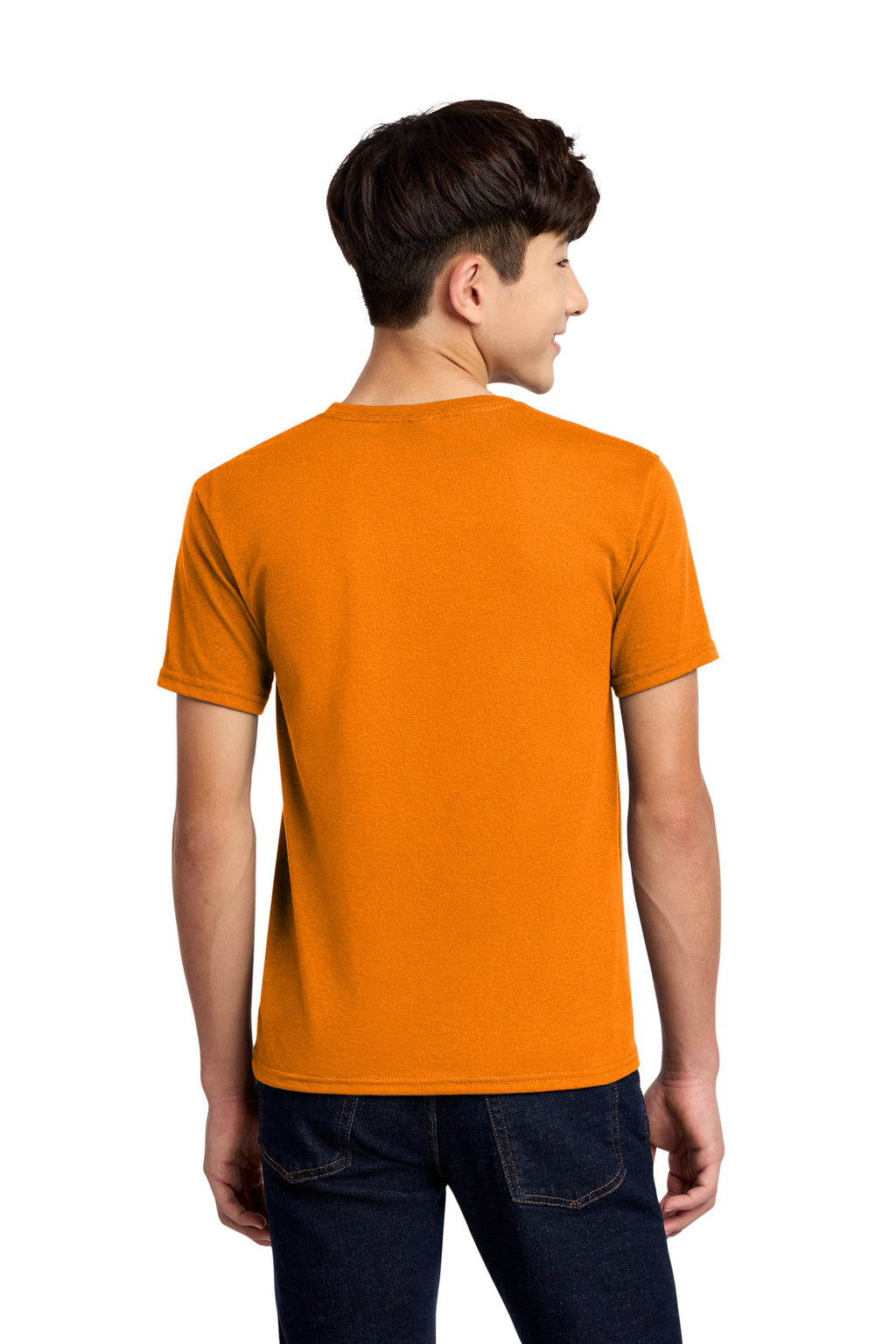 Jerzees - Youth Dri-Power 50/50 Cotton/Poly T-Shirt. 29B - Tennessee Orange - back