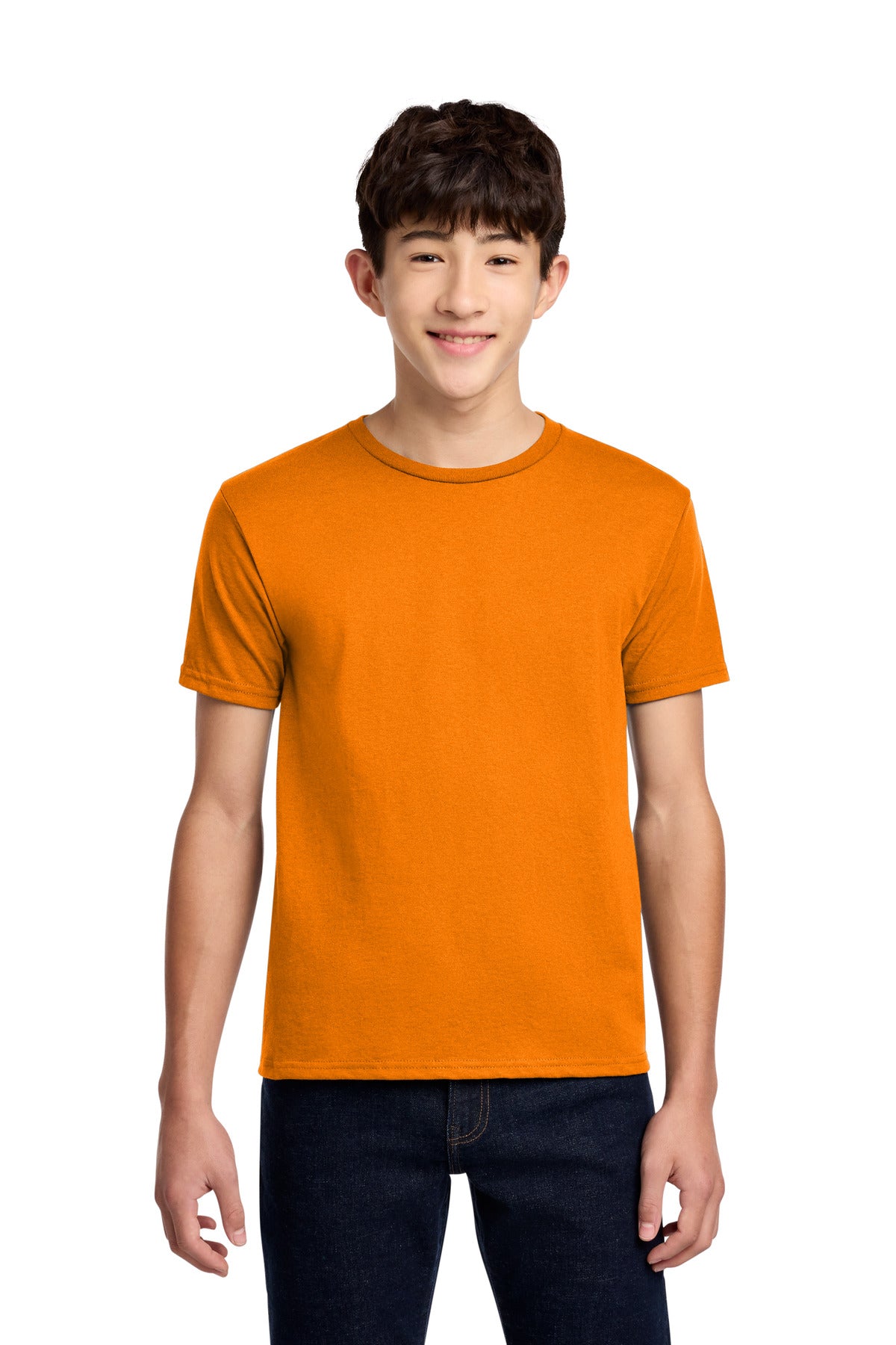 Jerzees - Youth Dri-Power 50/50 Cotton/Poly T-Shirt. 29B - Tennessee Orange - front