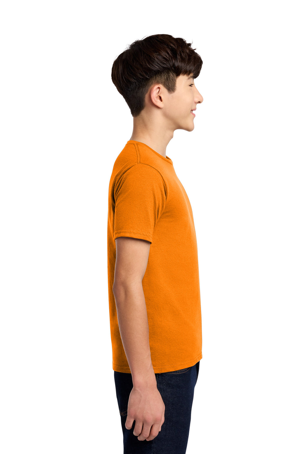 Jerzees - Youth Dri-Power 50/50 Cotton/Poly T-Shirt. 29B - Tennessee Orange - side