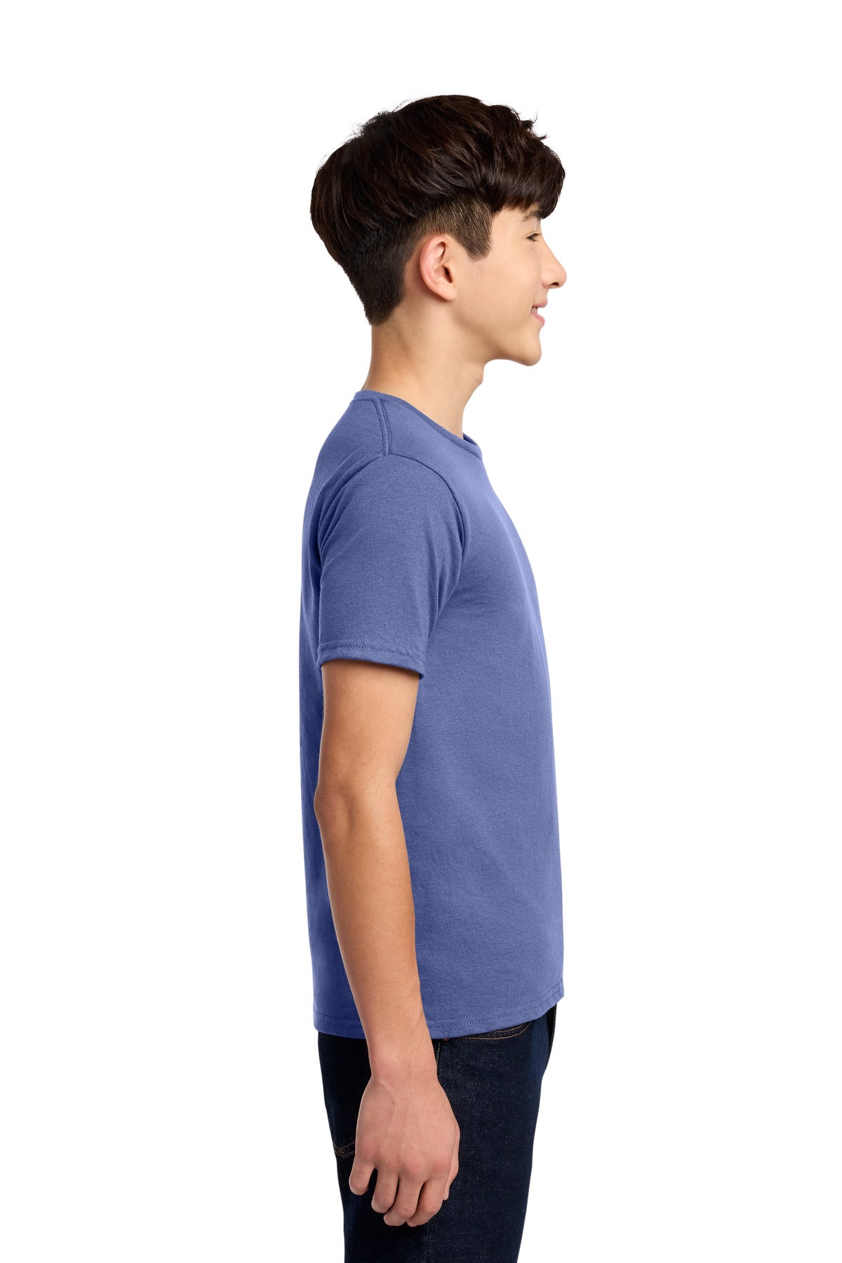 Jerzees - Youth Dri-Power 50/50 Cotton/Poly T-Shirt. 29B - Violet - side