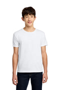 Jerzees - Youth Dri-Power 50/50 Cotton/Poly T-Shirt. 29B - White - front