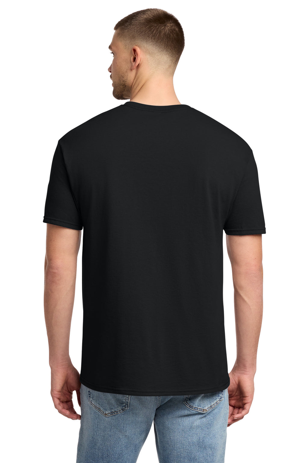 Jerzees - Dri-Power 50/50 Cotton/Poly T-Shirt. 29M - Black - back