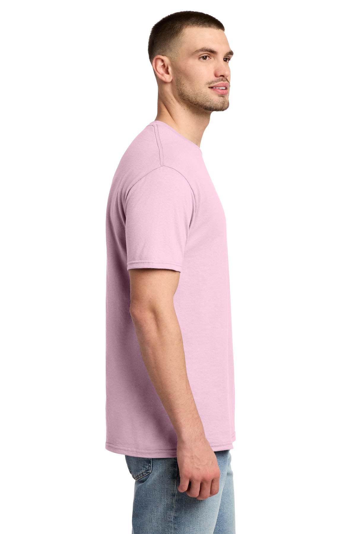Jerzees - Dri-Power 50/50 Cotton/Poly T-Shirt. 29M - Classic Pink - side