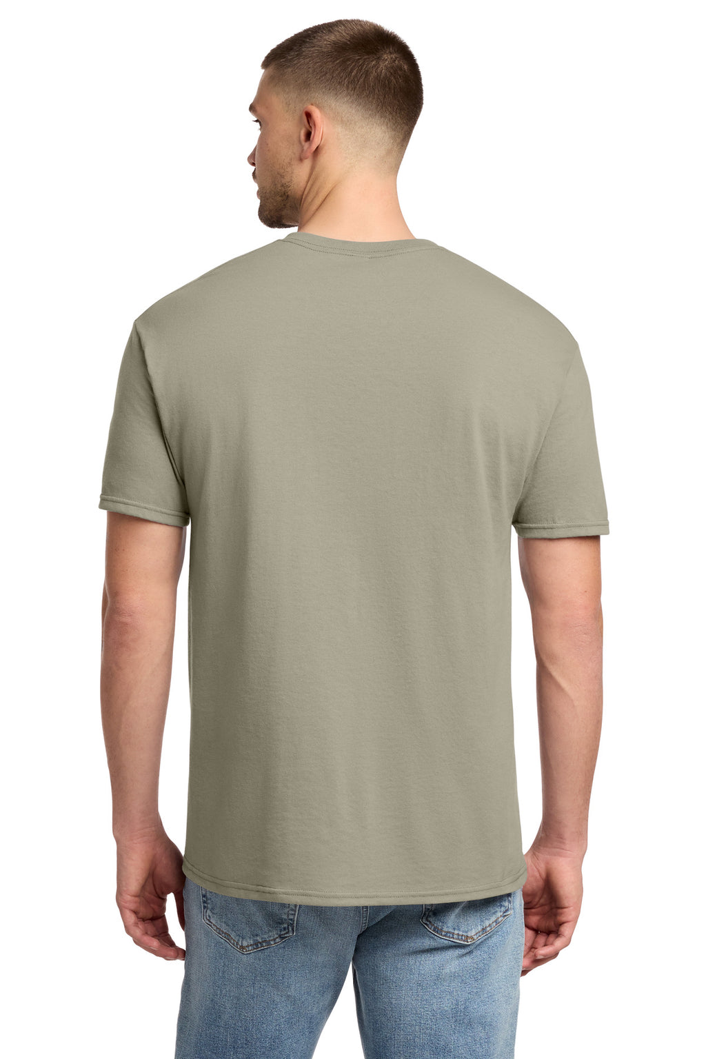 Jerzees - Dri-Power 50/50 Cotton/Poly T-Shirt. 29M - Clay - back
