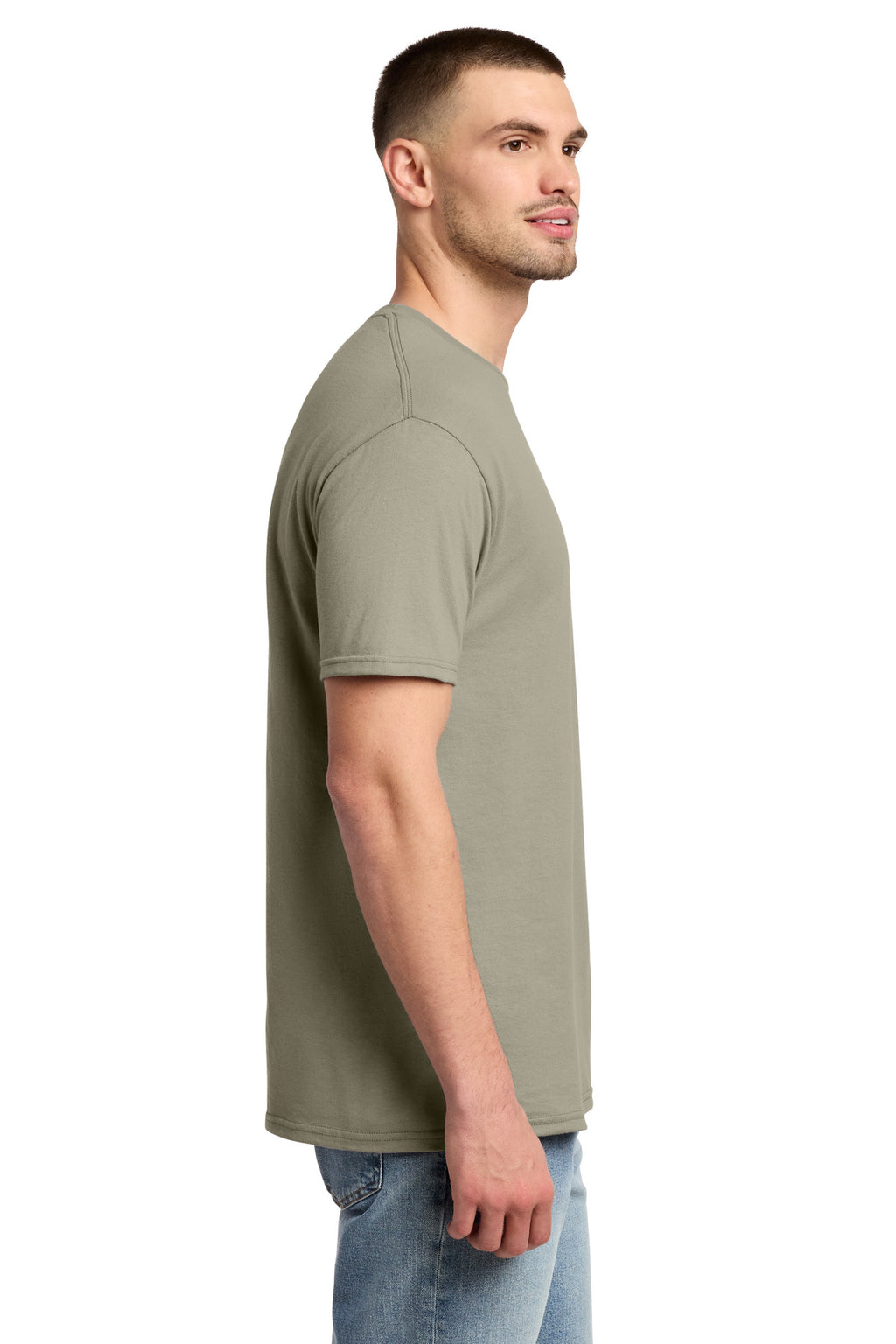 Jerzees - Dri-Power 50/50 Cotton/Poly T-Shirt. 29M - Clay - side